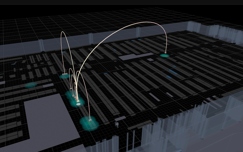 Digital look at Lowes Home Improvement's Store Digital Twin. 